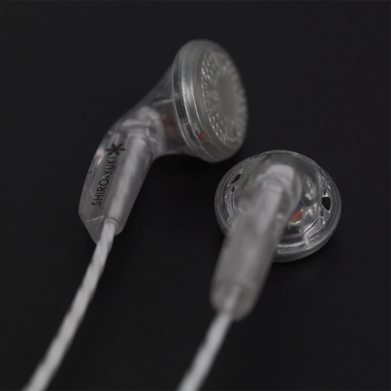 Moondrop ShiroYuki белый снег HiFi динамические наушники линейного типа Hifi музыка DD плоские MP3 наушники