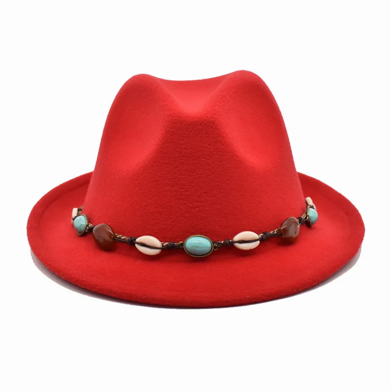 

ZLD New autumn winter women Fedoras hat fashion British style male Retro trend jazz hats Pure color casual ladies Cowboy cap