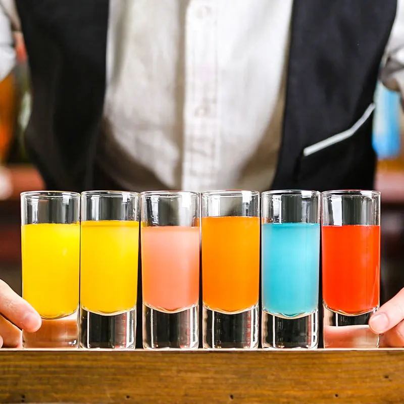 Бокал для коктейлей Rainbow B52 6 шт. вечерние бокалы ликера tequla бокал смешивания вина