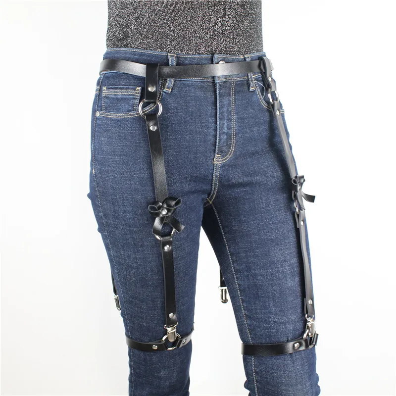 GAMPORL Женская портупея ремни для тела подвязки бандаж от талии до ног регулируемые