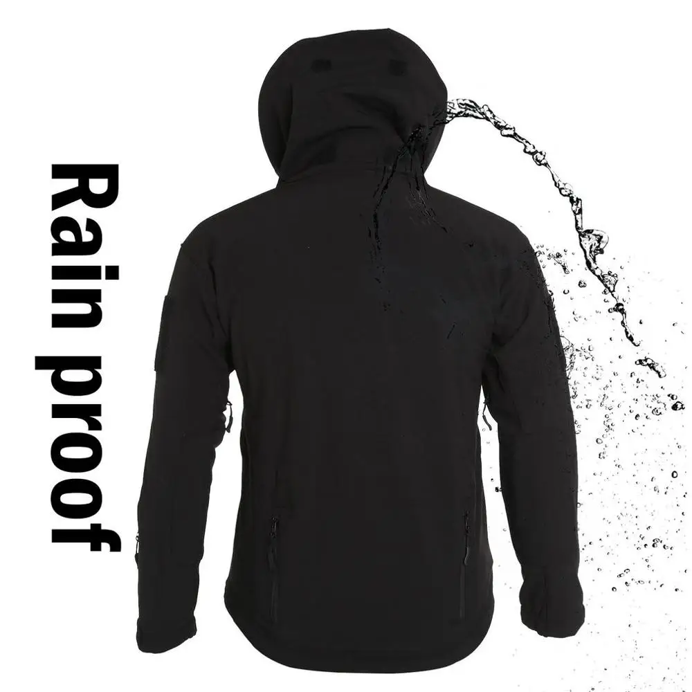 Уличное мягкое пальто из флиса для мужчин и женщин ветронепроницаемое