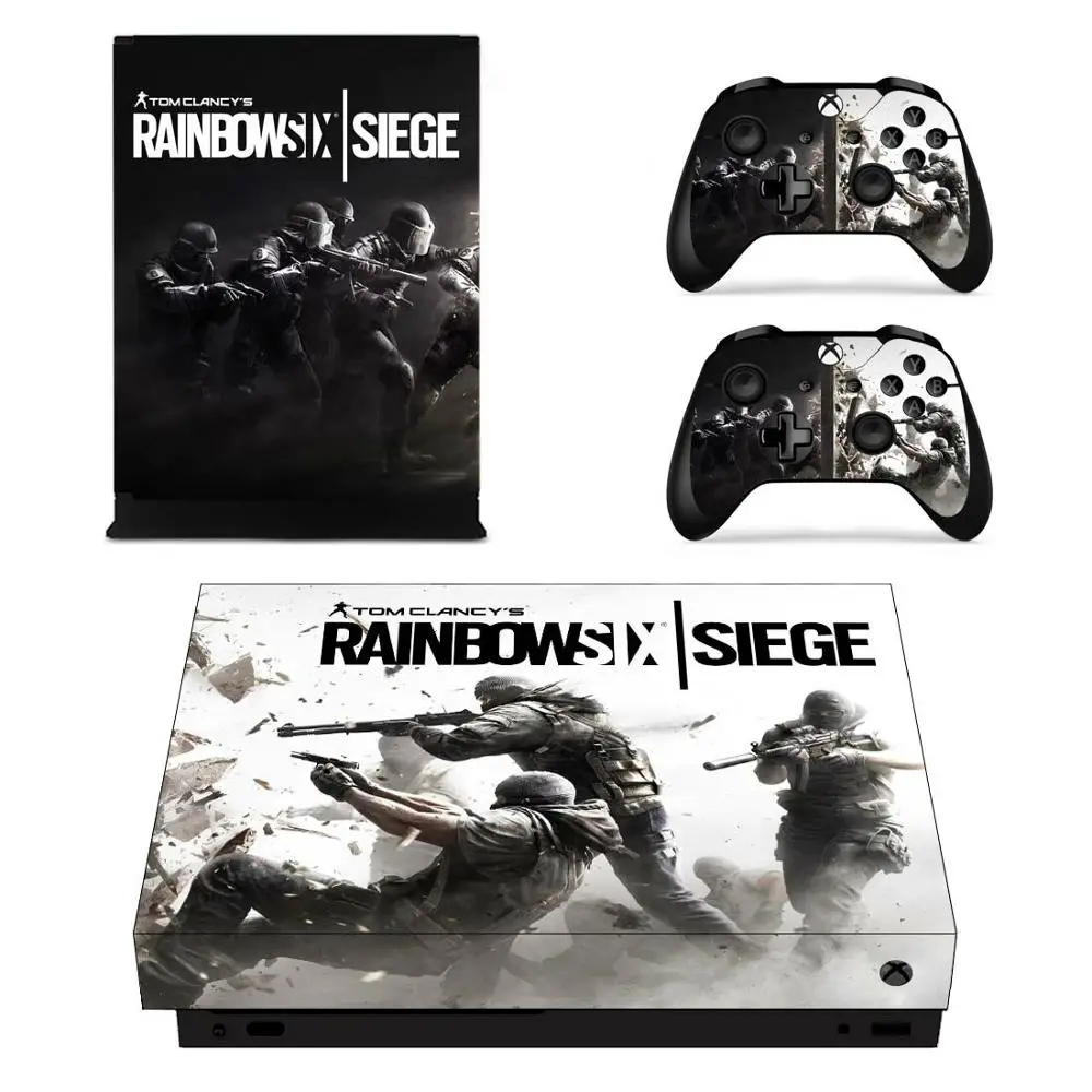 

Tom Clancy's Rainbow Six Siege Full Cover Skin Console & Controller Decal Stickers for Xbox One X Skin Stickers Vinyl