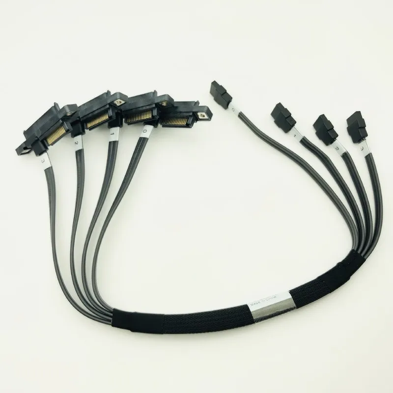 Кабель SATA для жесткого диска SATA3 кабель 00Y8279 Lenovo X3100 M5 сервер 4x 7pin до + 15pin коннектор