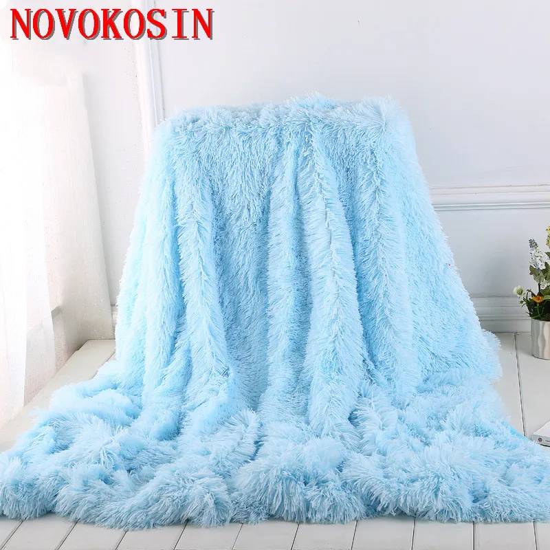 

2021 Plus Size Modern Household Plush Solid Carpet Bedroom Air Conditioner Blanket Long Fur Pillow Case Winter Floor Mats