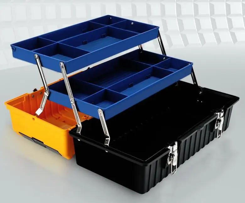 Small durable ABS Flight Carry Case light weight plastic tool box case with handle | Инструменты