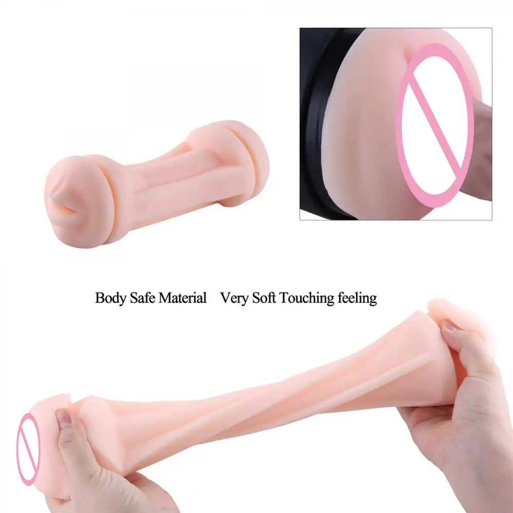 Hismith Вагина и рот мужской мастурбатор 10 Вибратор на несколько скоростей с