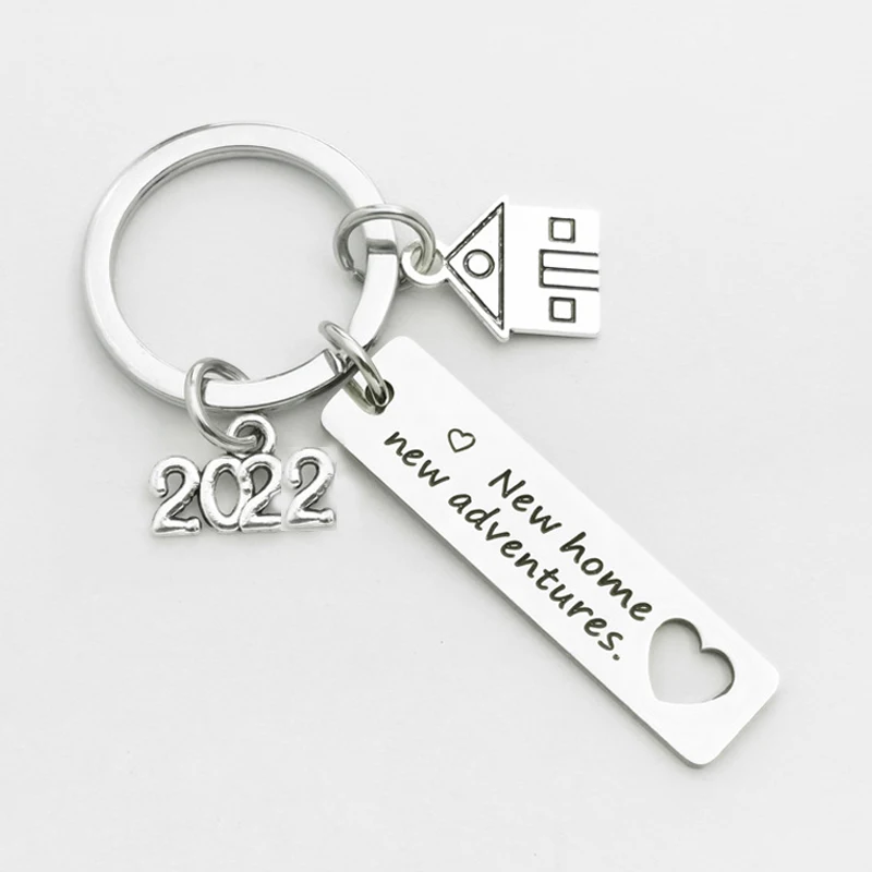 2020 2021 2022 new home house warming presents housewarming gifts for couples keychain homeowner gift new adventures free global shipping