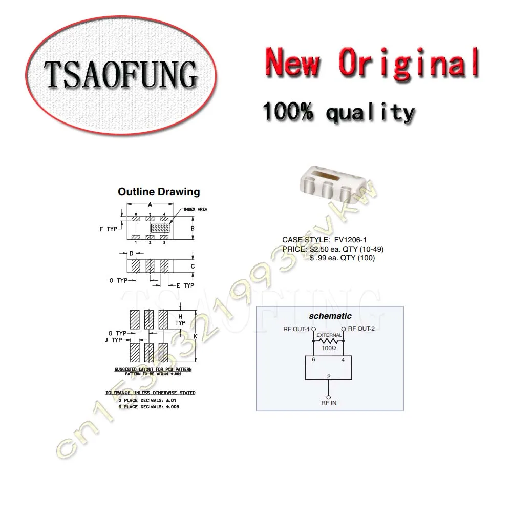 5 шт. SCN 2 27 + маркировки SD SMD Мощность приспособления для резки/Combiners Way 0 ° 50Ω 800 до 2700
