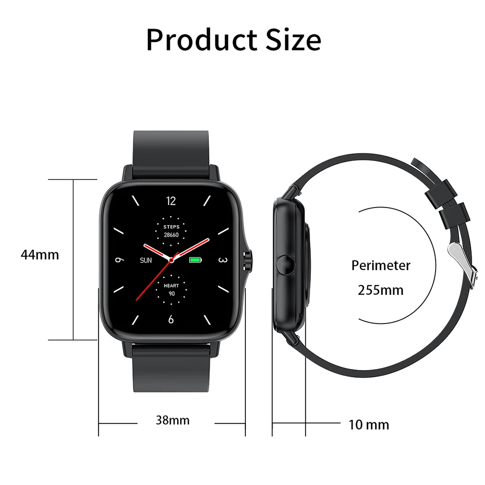 

Watches Smart Call Watch Fitness Heart Rate Blood Pressure Monitor Pedometer Men Women Sport With Music Player SmartWatch