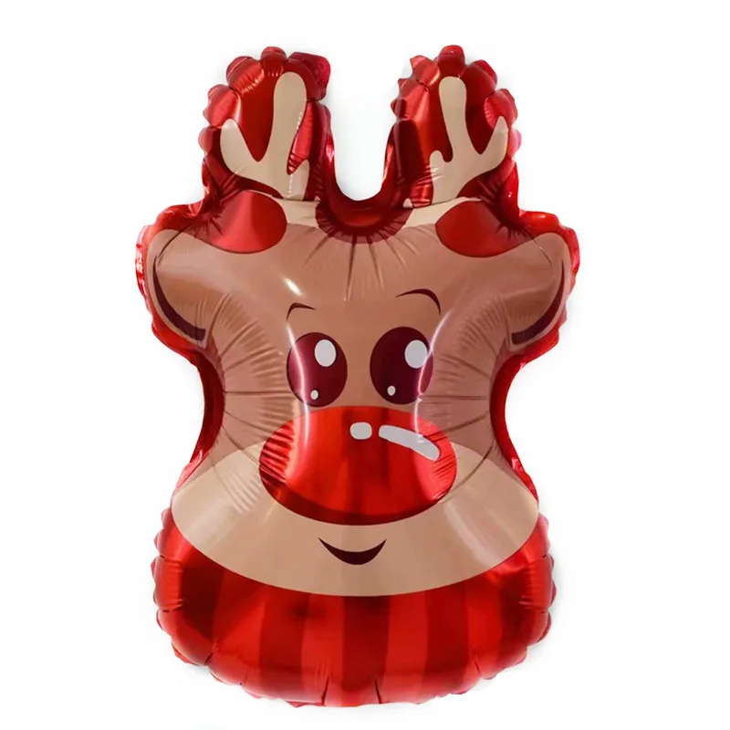 16inch Christmas stock Foil Balloons boy Globos tree Balloon party Decoration Navidad Gift Box Ball New Year | Дом и сад