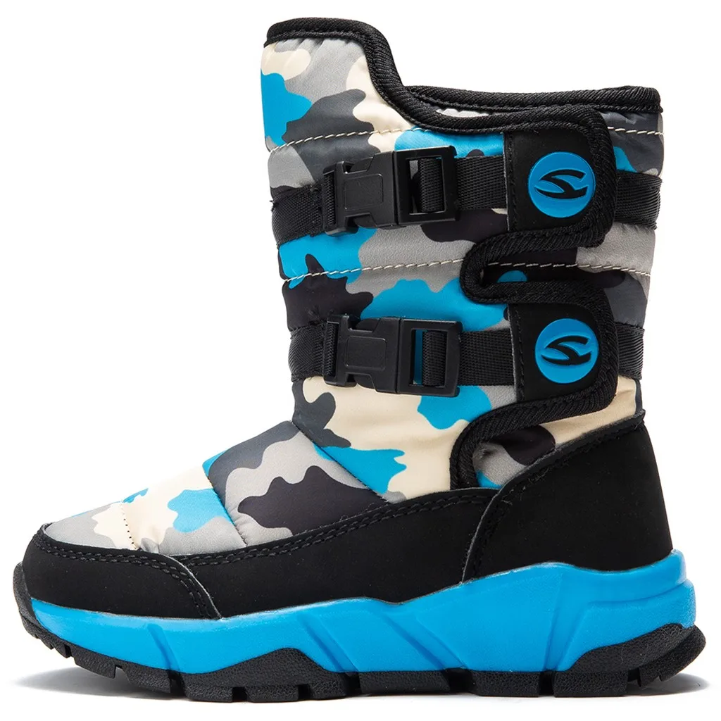 girls boots now Comouflage Colors Child Boy Girls Casual Winter Waterproof Boots botte enfant garcon ботинки детские#XP25 | Мать и