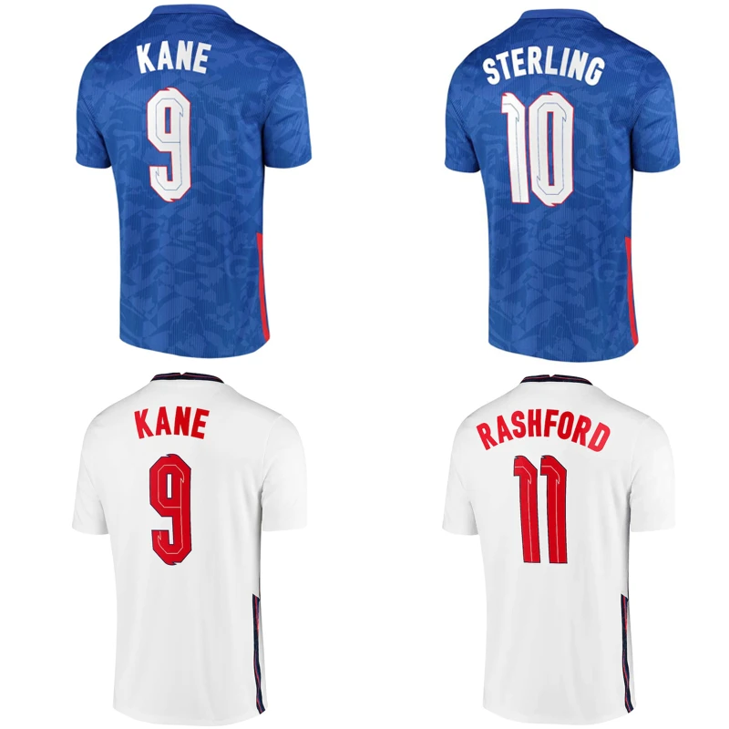 

2021 ENGLAND SOCCER JERSEYS CUSTOMIZE T-SHIRT KANE STERLING RASHFORD FOOTBALL SHIRT IN STOCK