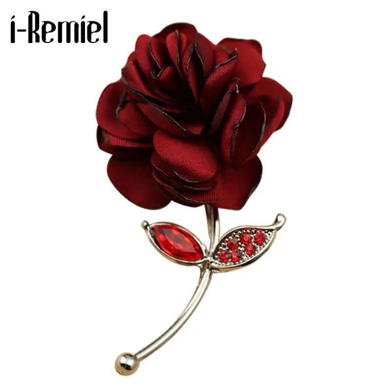 Купить Брошь В Виде Цветка Из Ткани