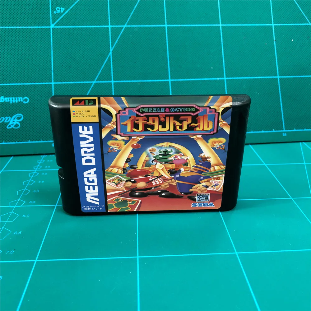 Головоломка &amp Action - 16 бит MD-игры Картридж для MegaDrive Genesis консоли | Электроника