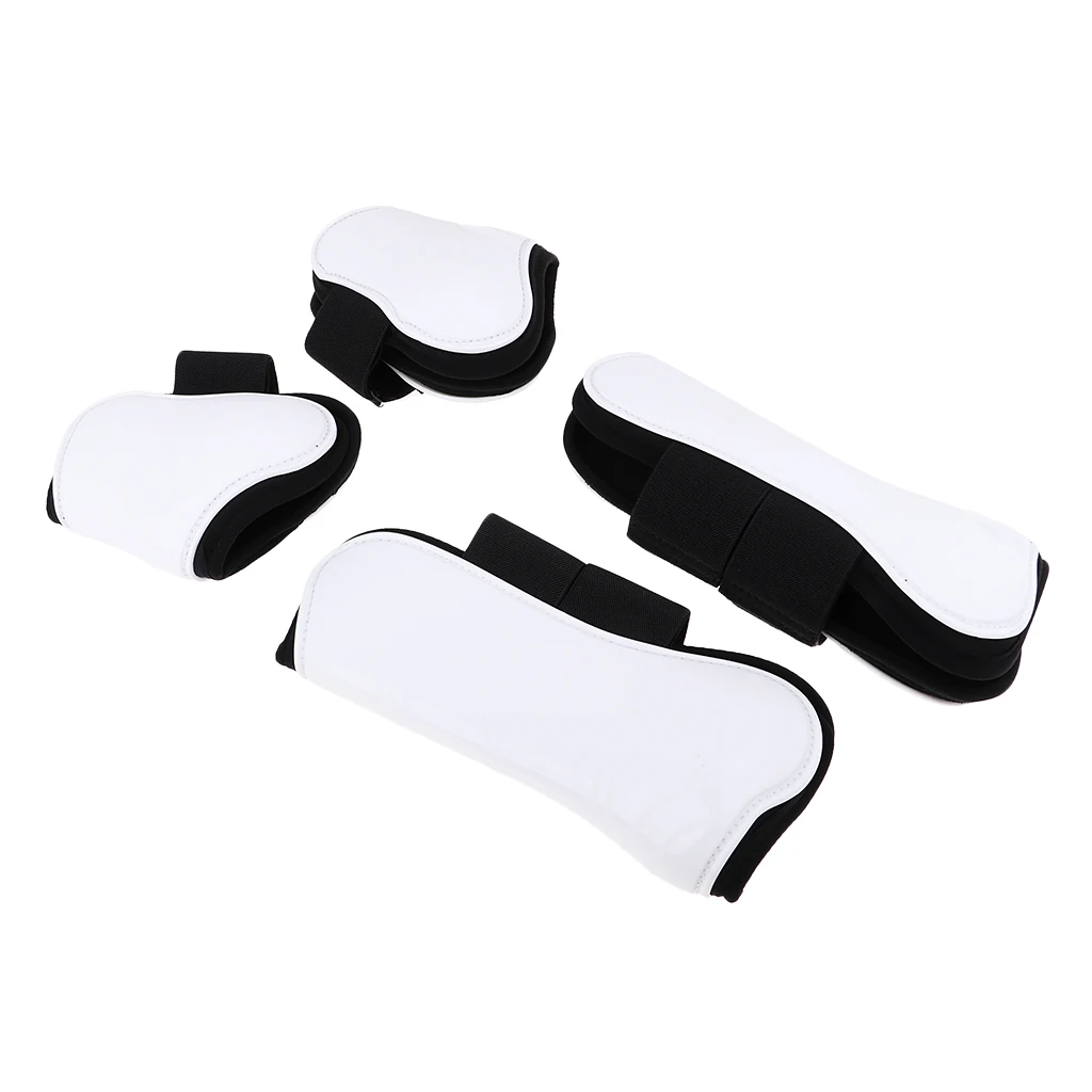 2 Pairs Fetlock Boots for Horses Horse Leg - PU Leather |
