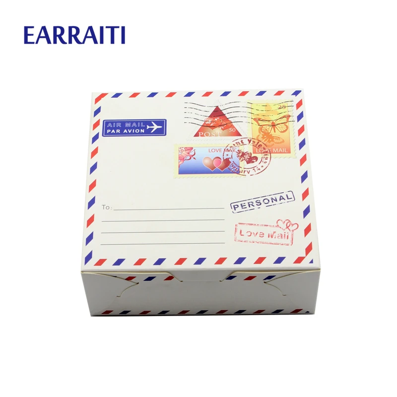 60 шт. Свадебная подарочная коробка конверт для домашней вечеринки дня рождения