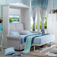 fabric bed frame soft electric sofa wall bed home bedroom furniture camas lit muebles de dormitorio yatak mobilya quarto