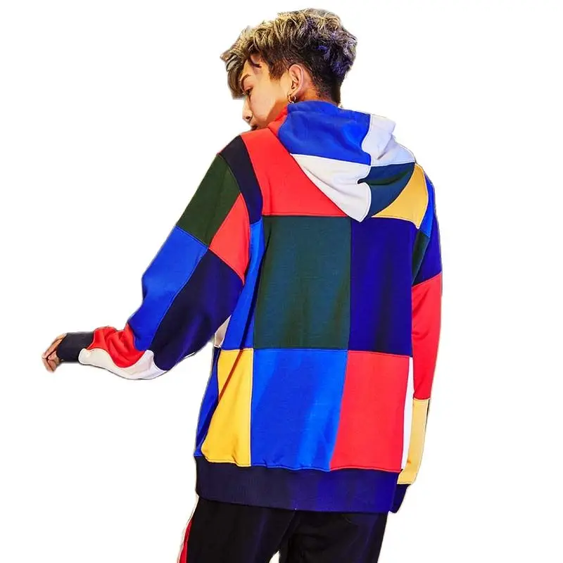 Осенне зимняя модная Толстовка в стиле хип хоп мужская повседневная толстовка