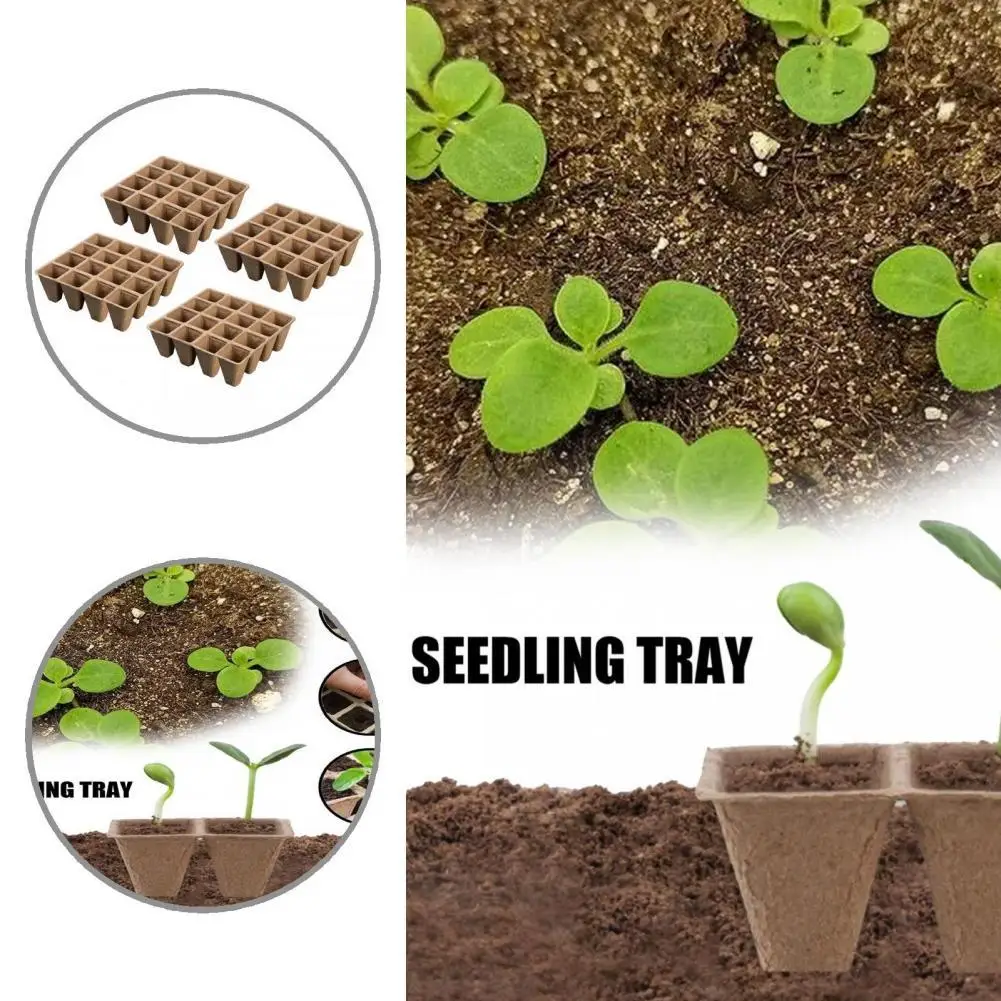 

4 или 8 шт./компл. Great 16 ячеек для теплиц, мини-размножитель, портативный экологически чистый