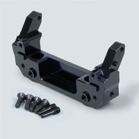 front bumper bracket with mounted servo bracket for 110 axial scx10 iii ax103007 rc car accessories parts