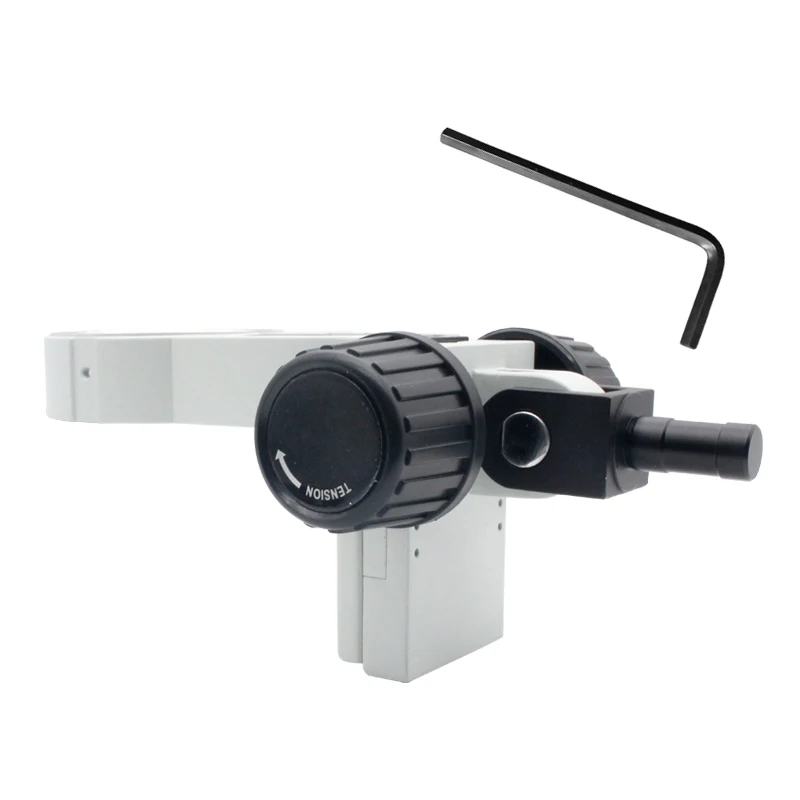 

Microscope Focus Arm Coarse Focus Adjustment System 76 mm Head Holder Ring E Arm for Stereo Microscope Industrial Focus Adjusted
