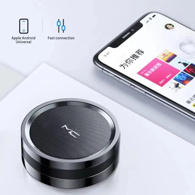 

TWS Wireless Bluetooth Speaker Portable USB Charging Bass Assist Outdoor Sports Large Capacity Speaker Support TF Card Radio