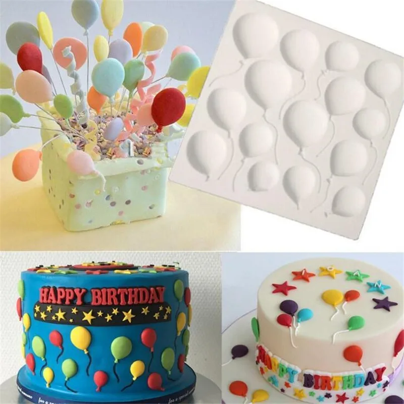 Милый цветок круглая силиконовая форма для леденцов DIY Fondant (сахарная) шоколадная