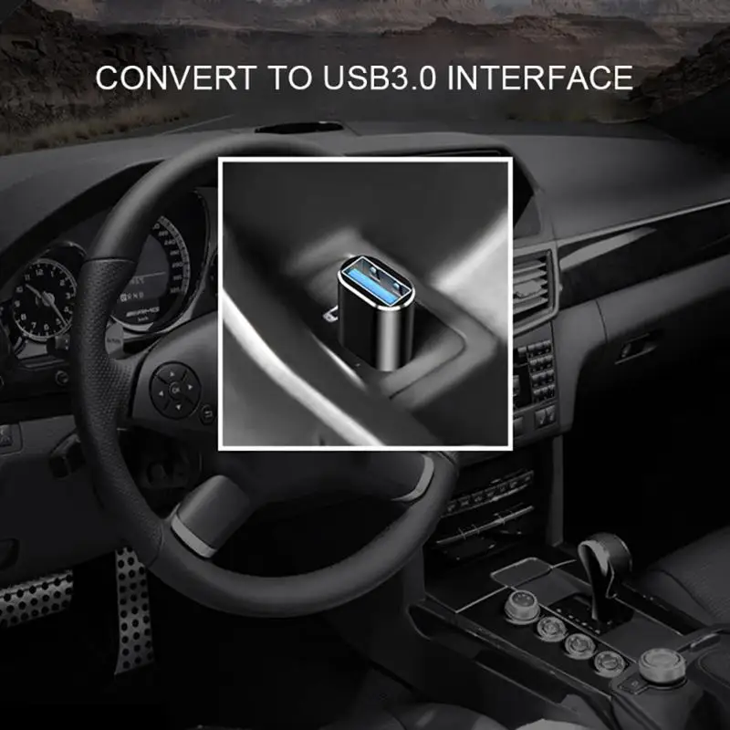 Адаптер USB C OTG Тип Zu адаптер Супер Скоростной передачи для MacbookPro кабель Konverter Xiaomi