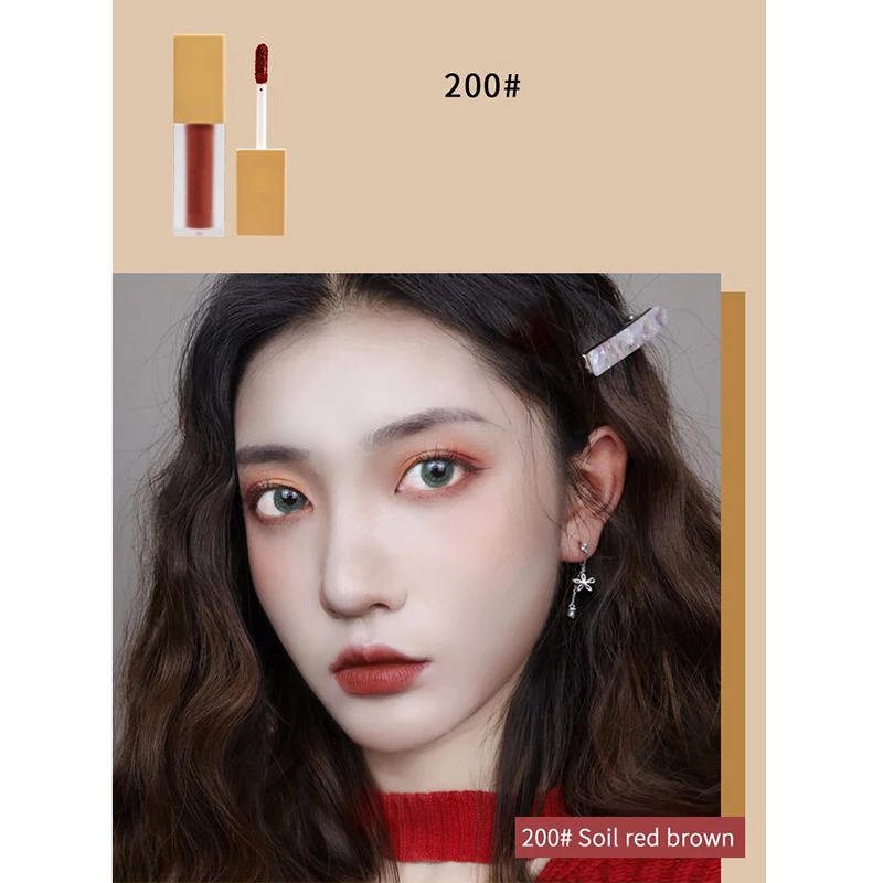 

Women Velvet Matte Lip Glaze 5 Colors Set Long Lasting Waterproof Lipgloss Makeup Tools @ME88