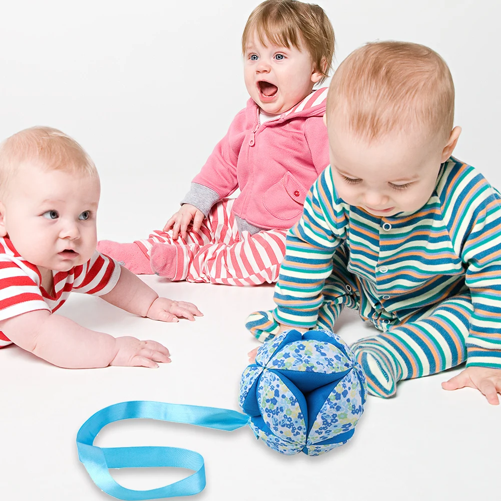 Игрушка Монтессори для новорожденных детская мягкая прикроватная вращающаяся