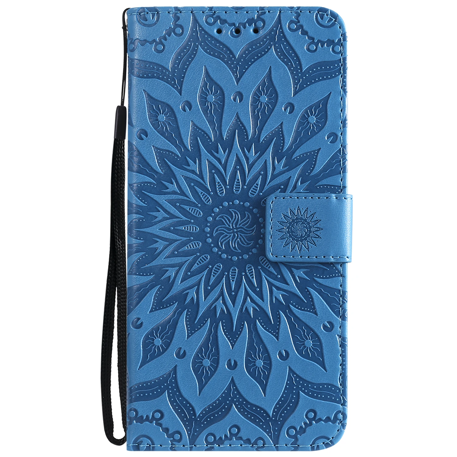 New Sun flower Solid color Flip Wallet Case PU Leather Phone for iphone touch5 5 6 7 8 plus XR X XS 6.1 5.8 6.5 Max 2019 |
