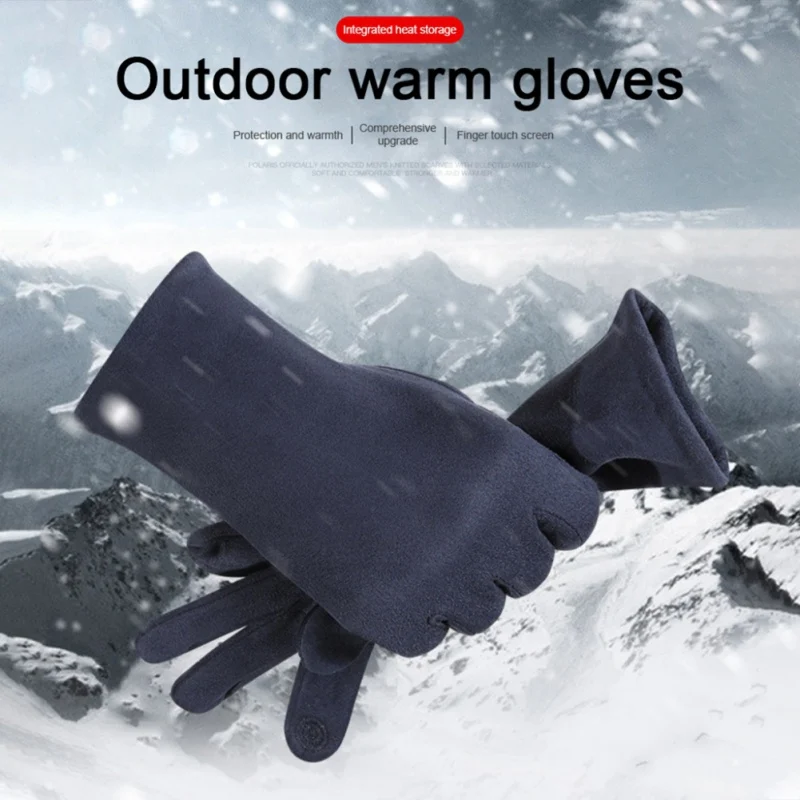 

Warm Gloves For Winter Sports Biking Working Skiing Gloves Touch Screen Full Finger Cold-proof Bicycle Touchscreen Sport Gloves