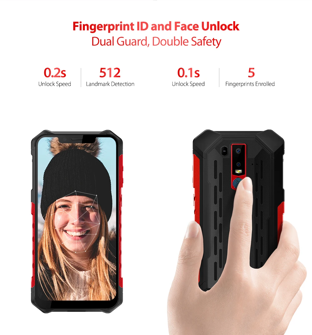 Ulefone Armor 6S 6," Helio P70 Android 9,0 6 ГБ 128 Гб Смартфон Беспроводная зарядка 16 МП Восьмиядерный NFC OTG прочный мобильный телефон