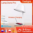 Прикроватная лампа Yeelight YLCT02YL 6 Вт, умная приглушаемая Wi-Fi сенсорнаяYLCT03YL 18 Вт, светодиодная беспроводная зарядка для iPhone