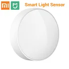 Оригинальный Смарт-датчик освещенности Xiaomi Mijia, обнаружение света, интеллектуальное соединение, водонепроницаемый, используется с умным многорежимным шлюзом