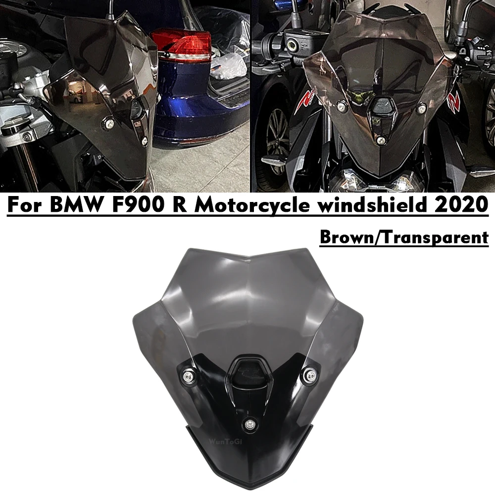 

Лобовое стекло для BMW F900 R F900 R 2020 F 900 R мотоцикл лобовое стекло обтекатель передний дефлектор ветрового стекла повышенной