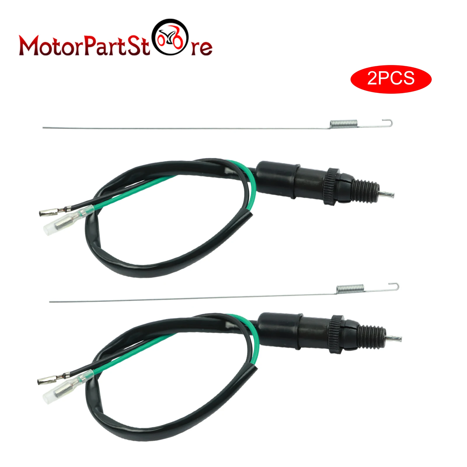 Универсальный стоп сигнал для велосипеда и мотоцикла задний пружинный комплект