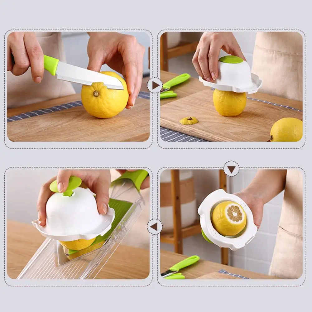 

Fruits Vegetables Slicer Set Efficient Safe Reliable Multifunctional Cutter Set Potato Grater For Blades Vegetable Kitchen Tool