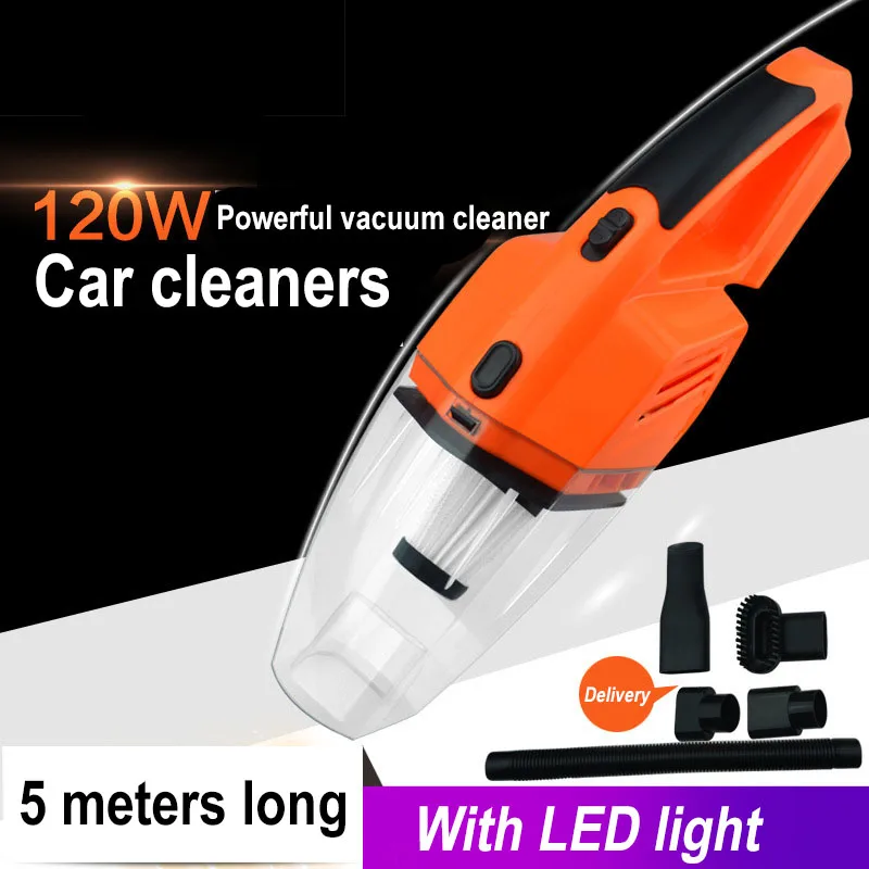 

High Suction Mini Car Vacuum Cleaner Portable Car Handheld Vacuum Cleaner For Auto Car Interior Home Cleaning Wet and dry