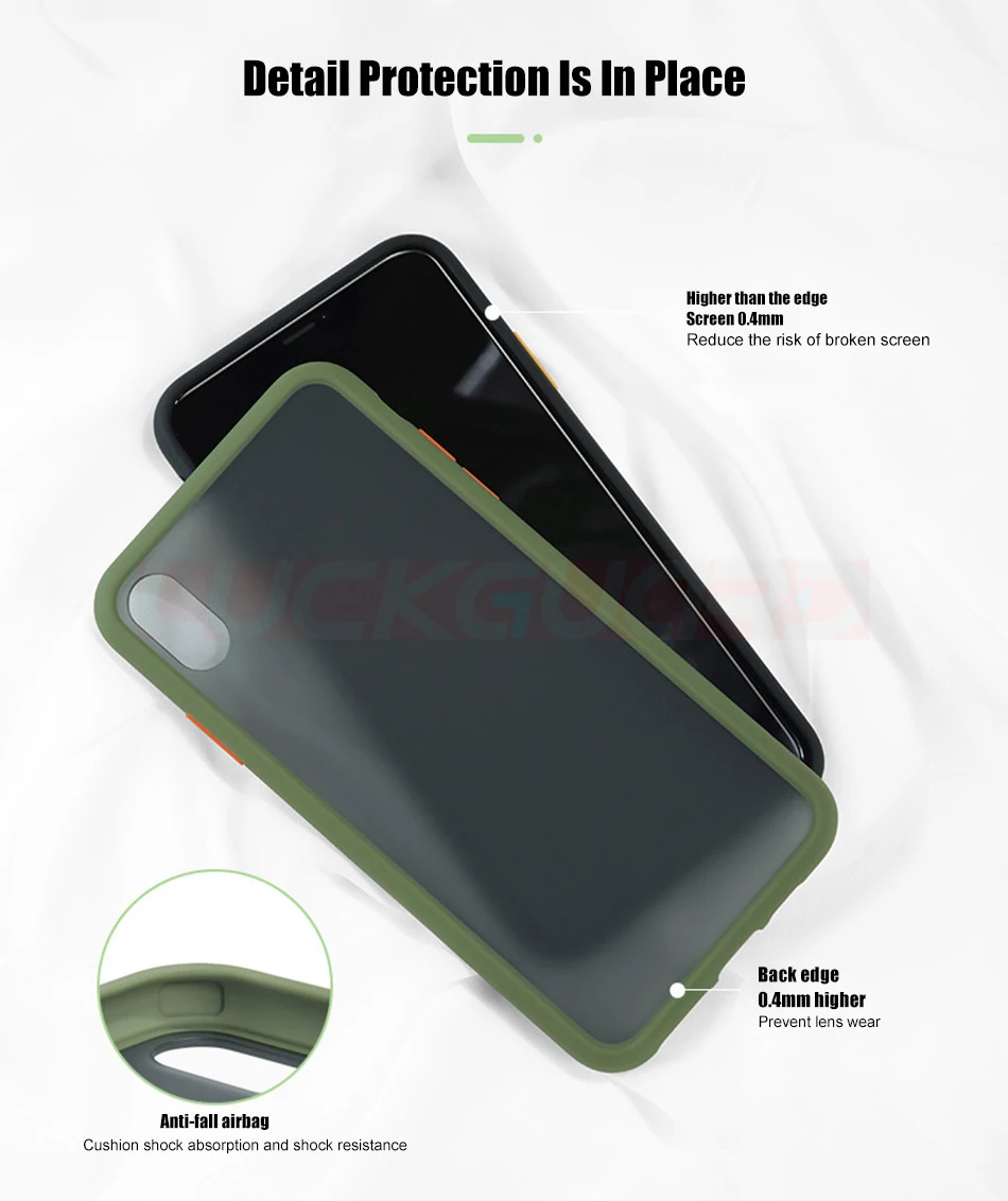 Противоударный силиконовый чехол-бампер для iPhone 11 Pro Xs Max Xr X, прозрачный 360 матовый защитный чехол для iPhone 7 8 Plus, Fundas
