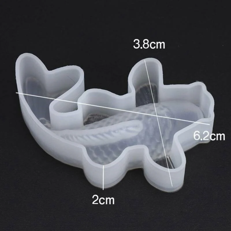 3D подвеска в виде рыбы кои силиконовые формы литье из смолы рукоделие эпоксидная