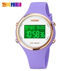 Часы наручные женские электронные с хронографом, модные цифровые светящиеся с отображением даты и недели