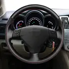 Ручная ПРИШИТАЯ крышка руля из натуральной кожи для Lexus RX330 RX400h RX400 2004-2007 Toyota Corolla Verso 2006 Camry 2004-2006
