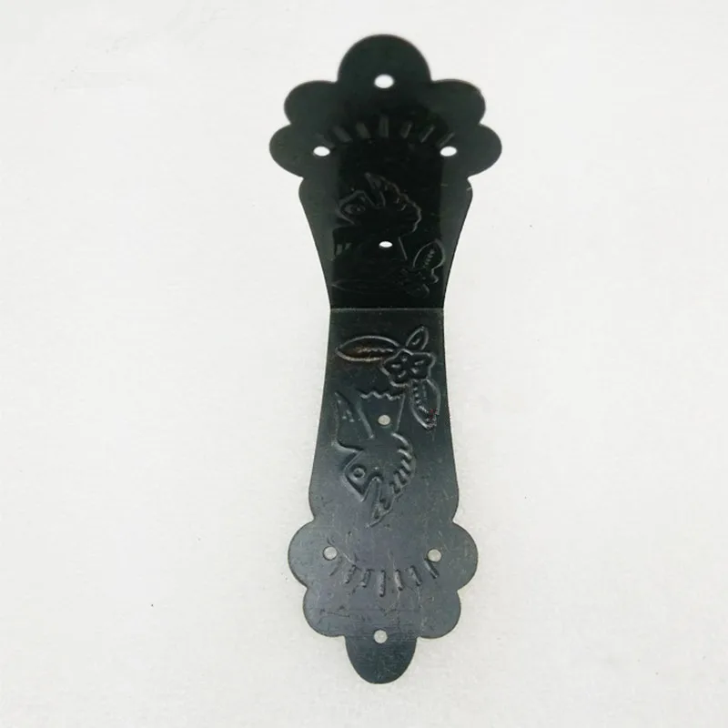 

Bulk Antique Bronze Corner Decorative Protectors Jewelry Gift Box Wooden Case Decorative Feet Leg Protector Furniture,100Pcs