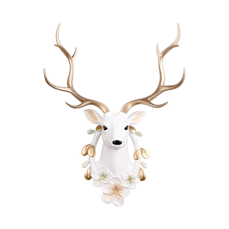 

Large Size,Deer,Statue,Wall Decor,Sculpture,Home Decoration Accessories,Hanging Figurine,Living Room,Modern Decorative Art gift