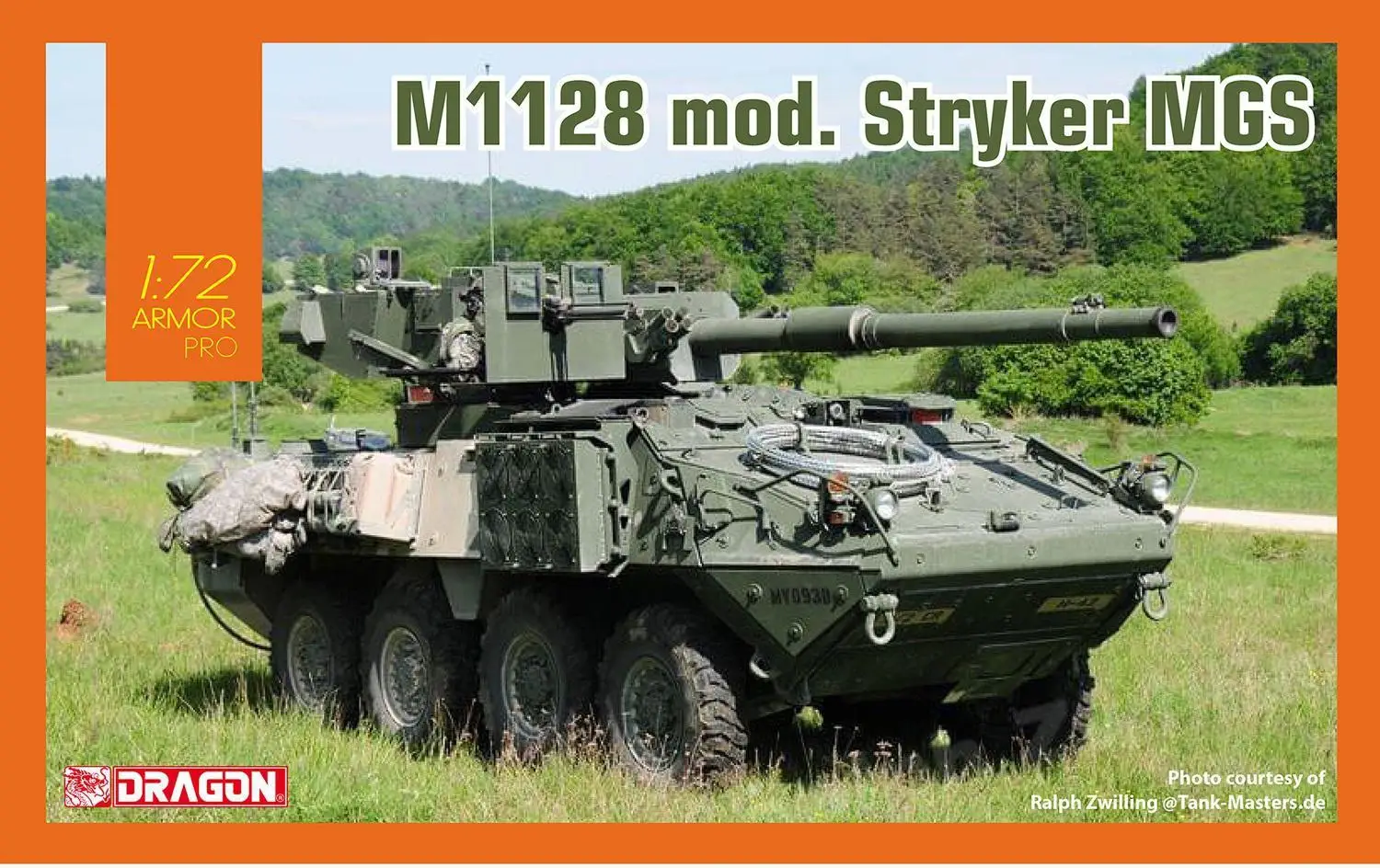 Набор моделей Dragon 7687 в масштабе 1/72 M1128 мод stryker MGS |