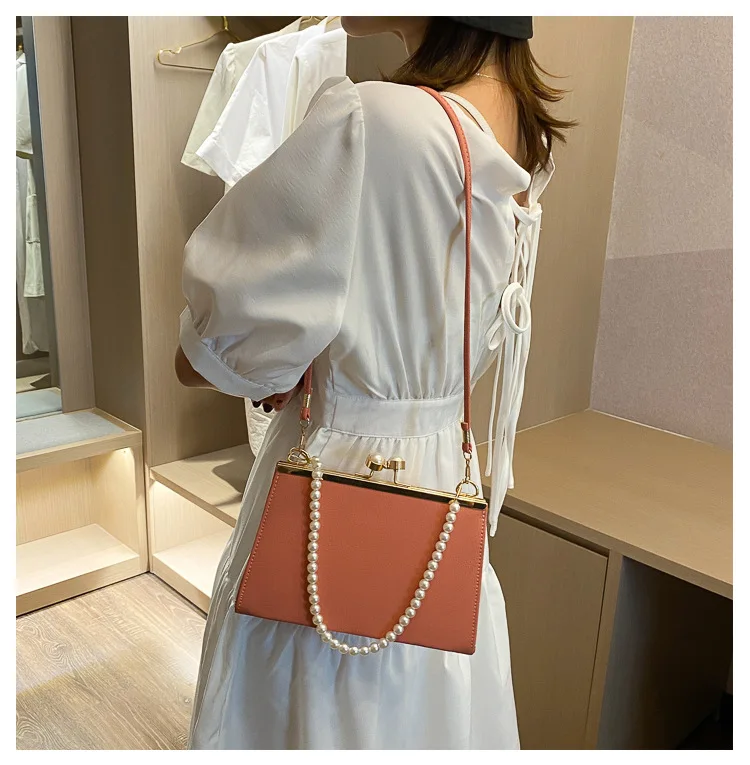 luxury pearl alligator pattern women shoulder bag fashion square crossbody bag small female tote elegant top handle bag 2021 new free global shipping