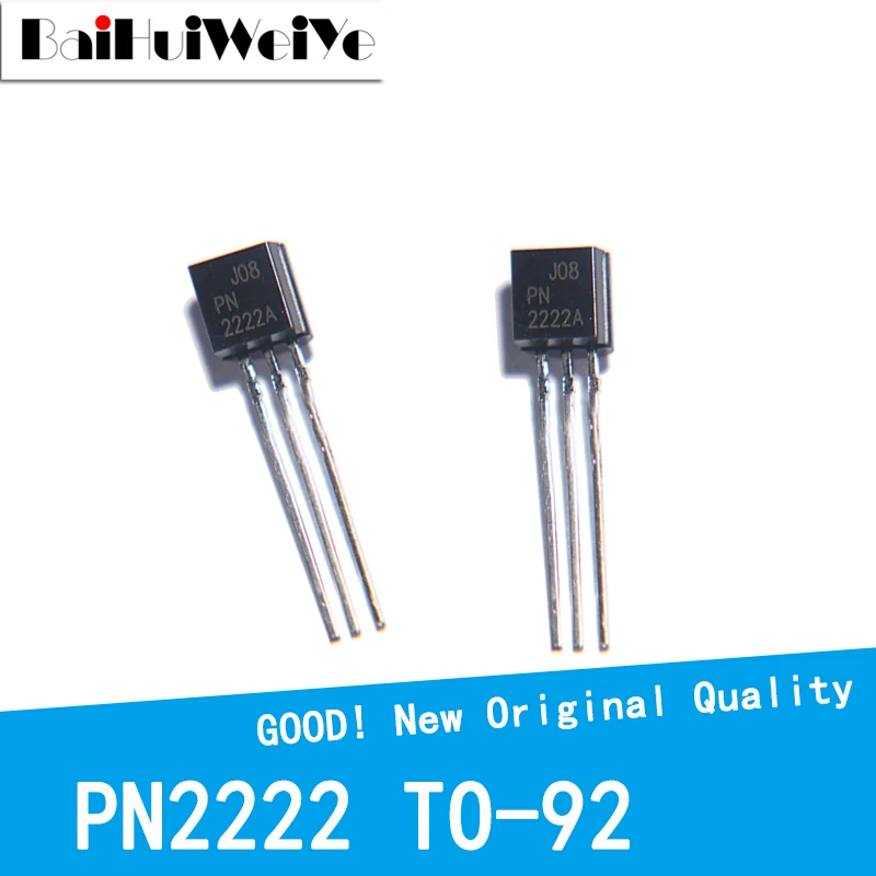 100 шт./лот PN2222 PN2222A 40V0.6A NPN TO-92 TO92 триодный транзистор новый оригинальный чипсет хорошего качества