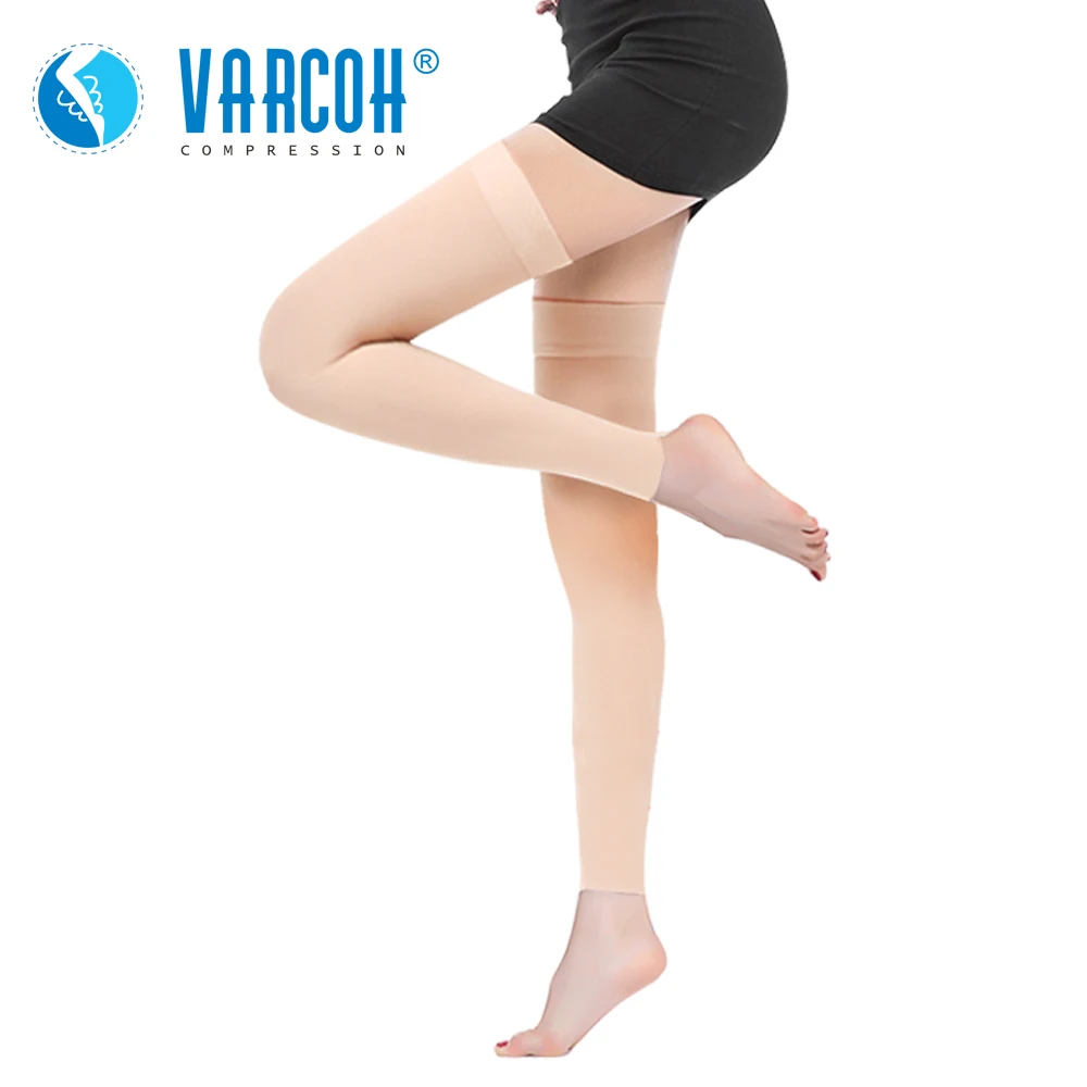 

Thigh High Compression Socks for Women Men, Firm Support 20-30 mmHg Graduated Medical Hose Swelling Varicose Veins Edema Flight