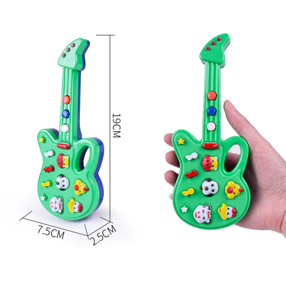 Детская электронная гитара Rhyme развивающий музыкальный звук детская музыкальная